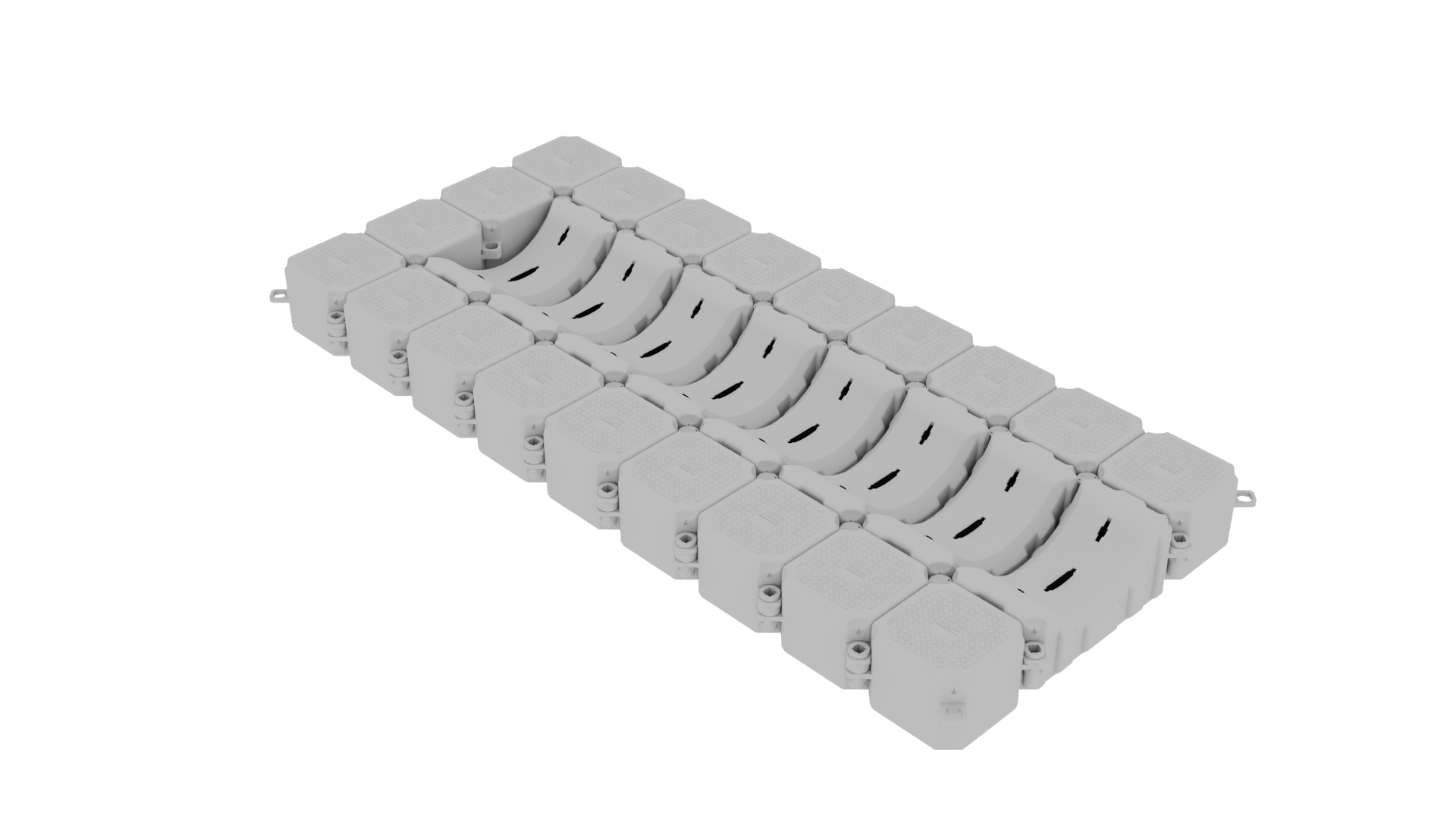 3D render of a Custom Dry Dock 4.5m x 2m jet ski dock